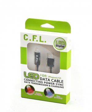 CFL 502 LED IPHONE DATA CABLE